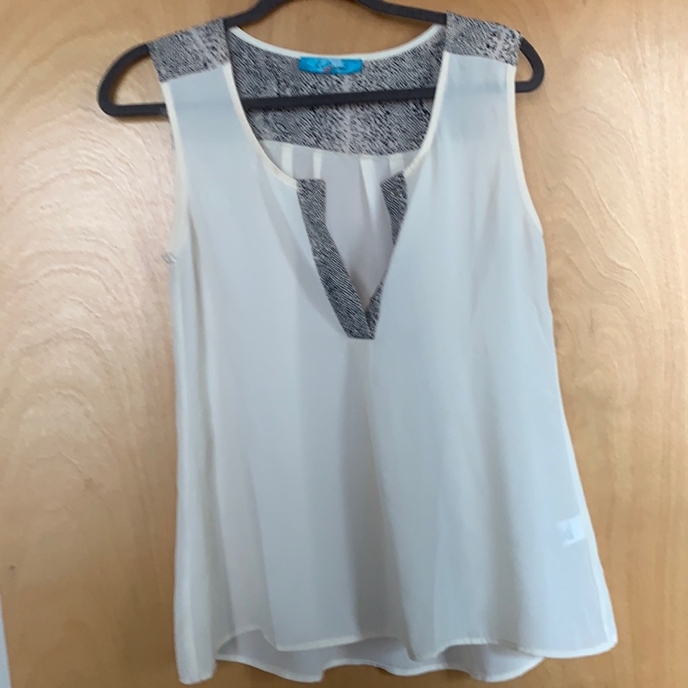 Cute animal print detail tank